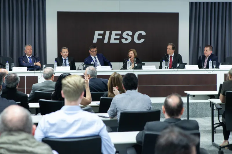 Encontro foi realizado na FIESC (foto: Filipe Scotti)