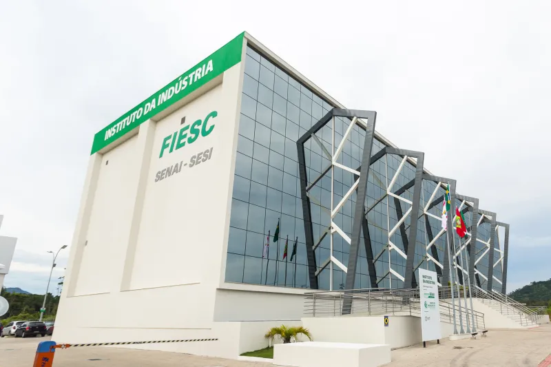 Instituto da Indústria de Florianópolis, pertencente à Federação das Indústrias de Santa Catarina. Foto Marcos Campos