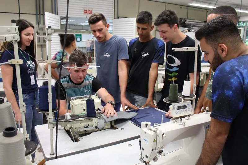 Oficina realizada em Rio do Sul. Foto: Debora Claudio