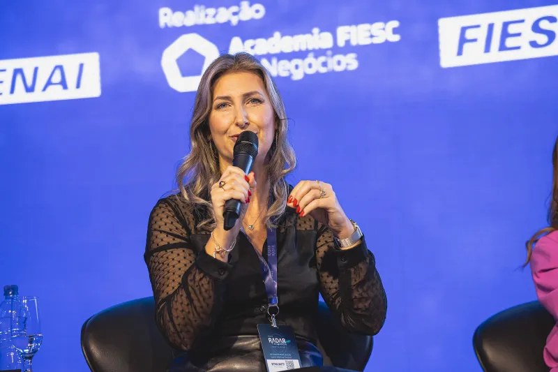 Betina Zanetti Ramos, fundadora e presidente da Nanovetores. Foto: José Somensi / FIESC