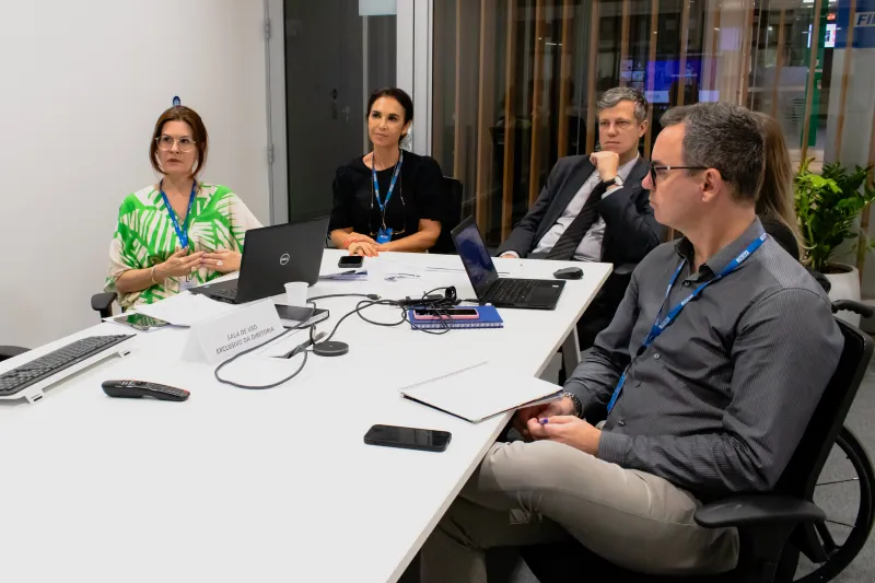 Reunião híbrida ocorreu nesta quarta-feira, dia 22. Foto: Dâmi Radin