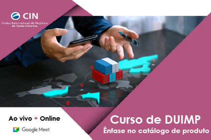 Curso de DUIMP - Ênfase no Catalogo de Produto