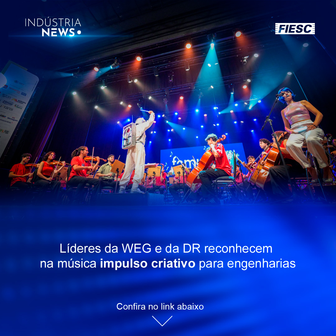 Líderes da WEG e da DR reconhecem na música impulso criativo para engenharias