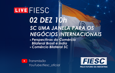 SC UMA JANELA PARA OS NEGÓCIOS INTERNACIONAIS  SANTA CATARINA/ÍNDIA