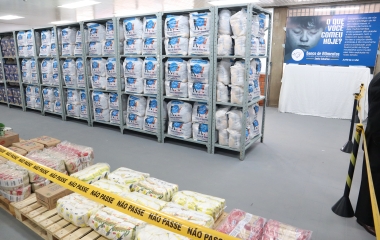 Banco de Alimentos de Santa Catarina arrecada 24 toneladas de doações