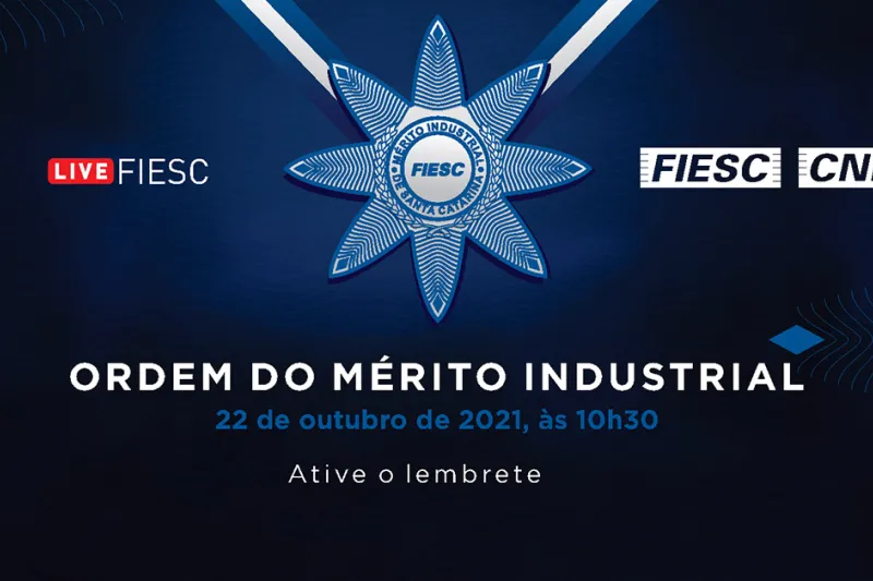Ordem do Mérito é a principal comenda da indústria