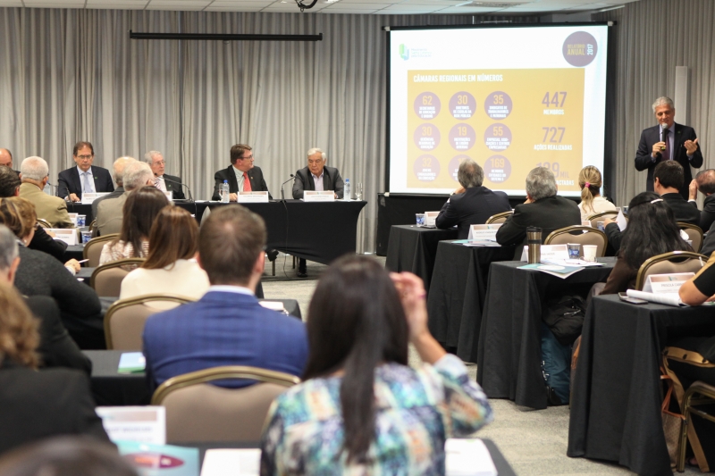 Reunião foi realizada em Florianópolis nesta terça (27). Foto: Filipe Scotti