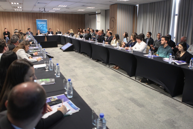 Em seminário, FIESC apresentou análise do comércio internacional e abordou desburocratização das exportações (foto: Filipe Scotti) 