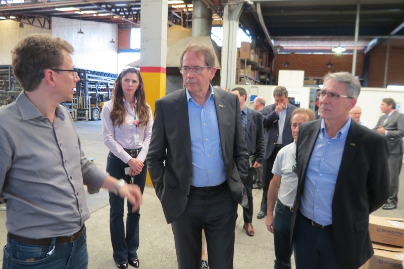 Visita à empresa Zametal (foto: Filipe Scotti)