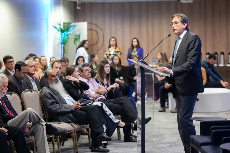 Aguiar lembrou o apoio oferecido pelo IEL na elaboração de projetos para obter fontes de fomento. Foto: Filipe Scotti