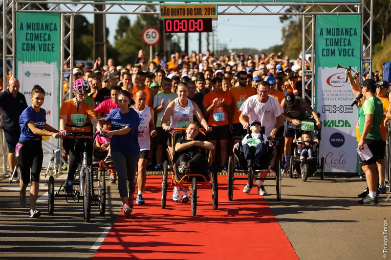 Corrida teve novo percurso nesta edição. Foto: Thiago Braga