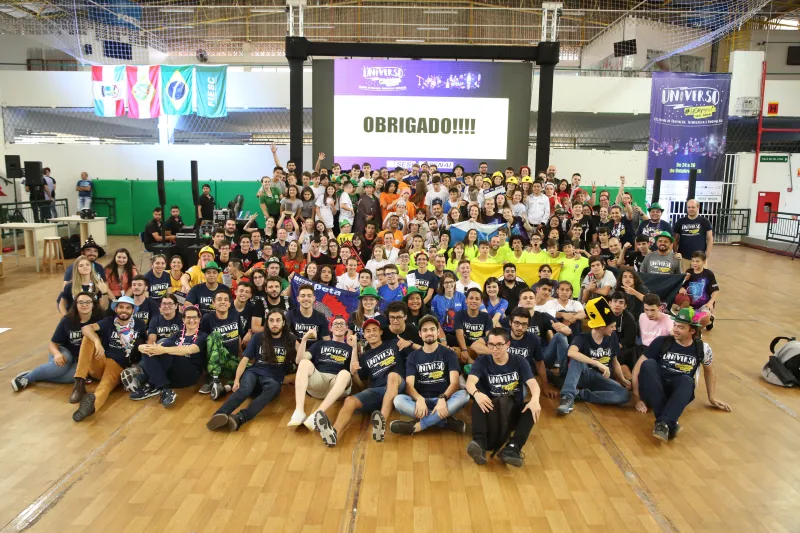 Universo reuniu mais de 230 estudantes, além de docentes e voluntários. Foto: Roby Gartz