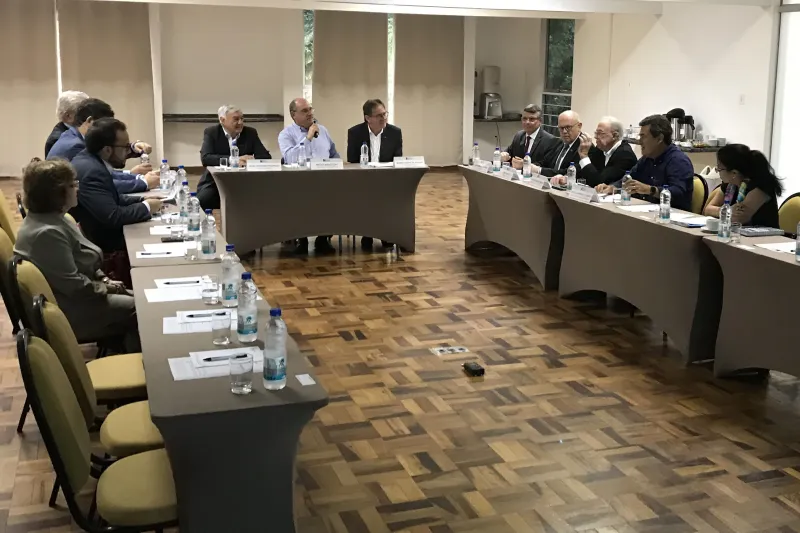 Fecomércio sediou a reunião, em Florianópolis (Foto: Divulgação/ FIESC)
