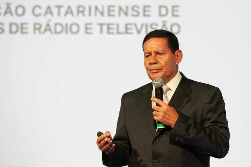 Vice-presidente da República, general Hamilton Mourão (foto: Filipe Scotti)