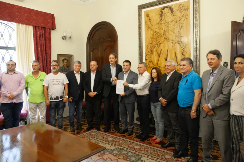 Encontro com o governador foi realizado nesta quinta-feira (6) (foto: Filipe Scotti)