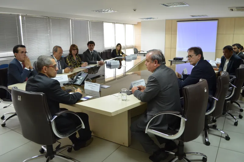 Reunião foi realizada na Valec, em Brasília, nesta quarta-feira (4) (foto: Eduarda Molossi)