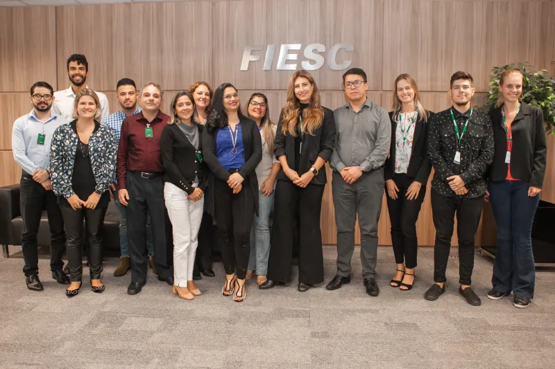 Integrantes das federações de indústria que trabalham na nova plataforma (foto: Filipe Scotti)