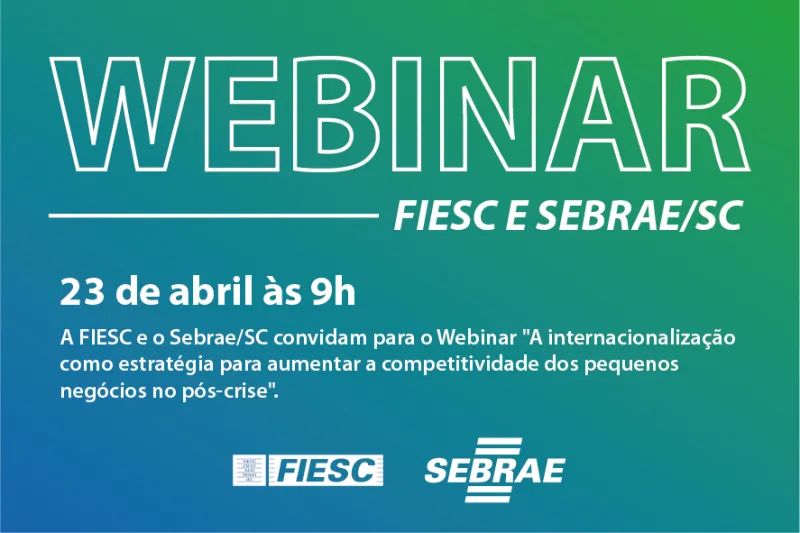 Webinar FIESC-SEBRAE