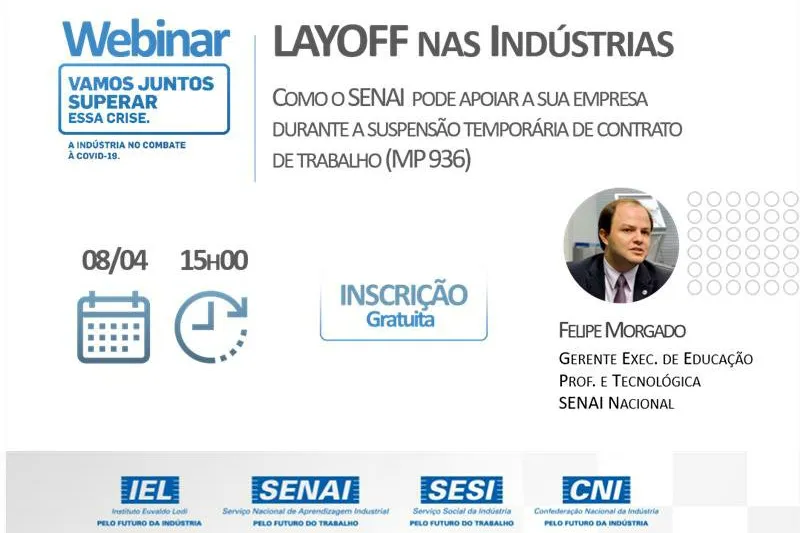 Webinar com Felipe Morgado tem inscrições gratuitas