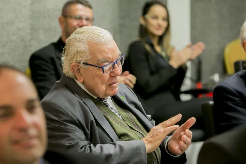 João Stramosk foi vice-presidente da FIESC. Foto: Fernando Willadino