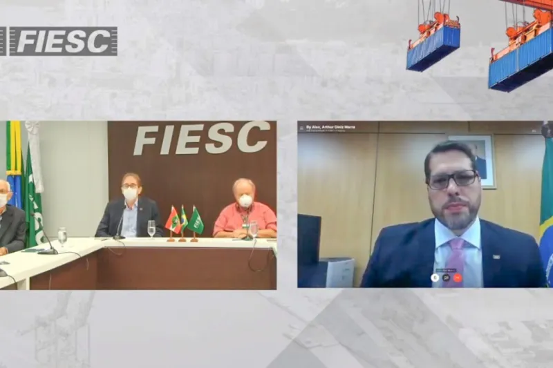 Transmissão está disponível no You Tube da FIESC. 