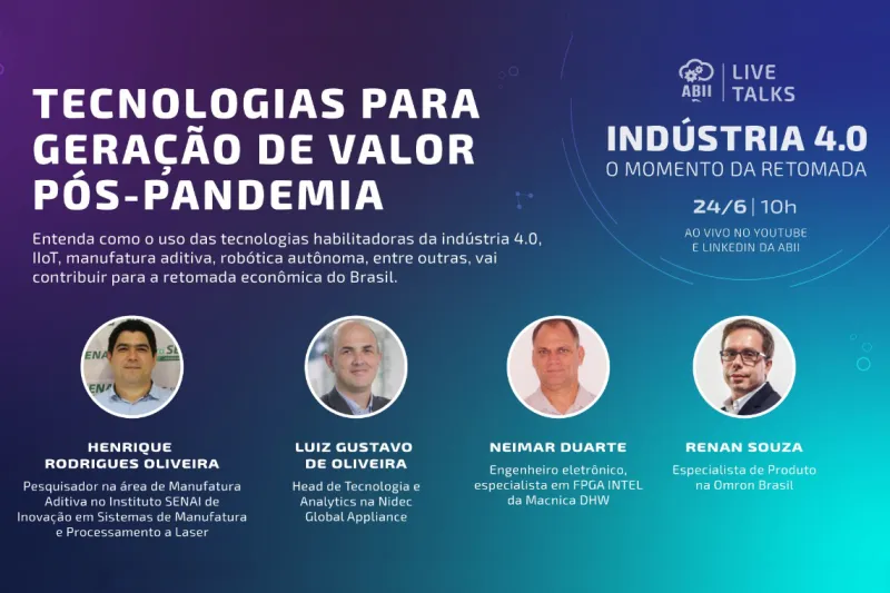Terceiro painel do ABII Live Talks