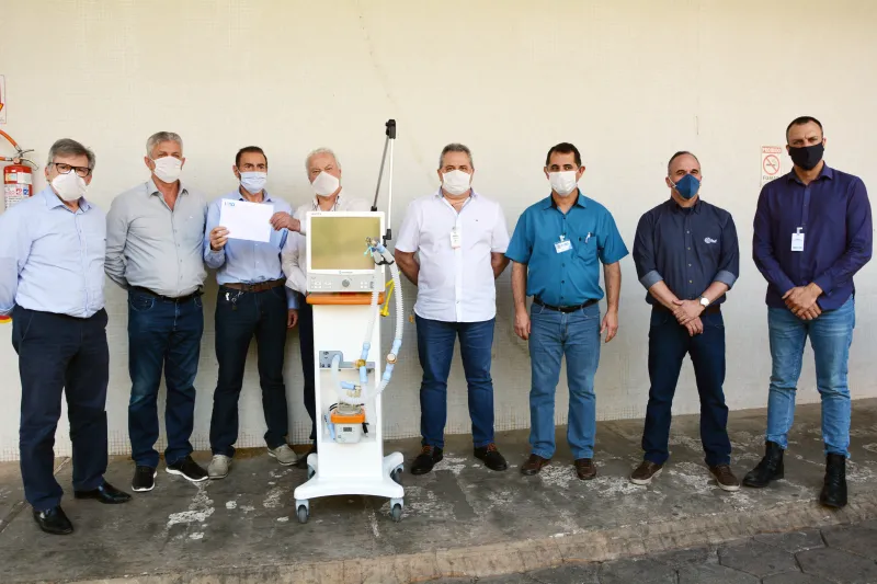 Hospital Regional Oeste foi um dos beneficiados. Foto: Lisiane Kerber.