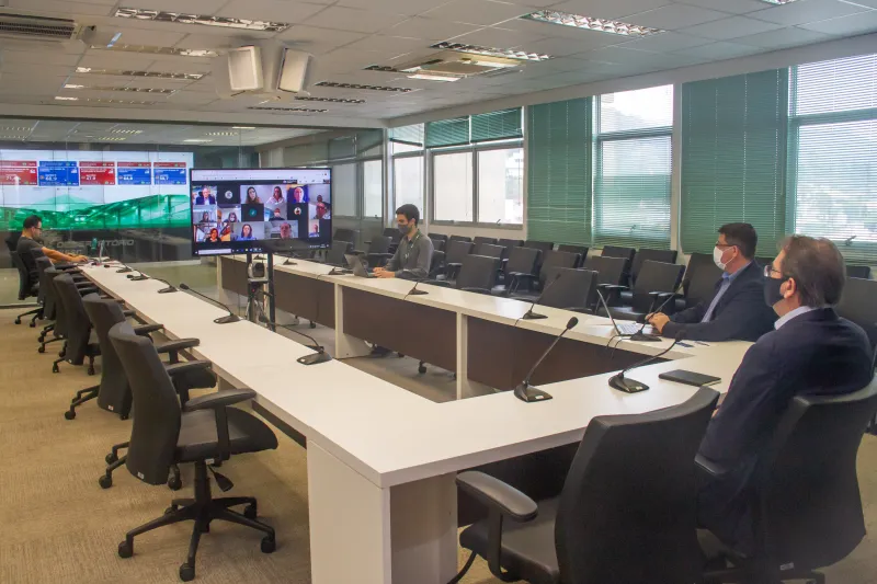 Encontro on-line foi realizado nesta segunda-feira, dia 28 (foto: Ivonei Fazzioni)