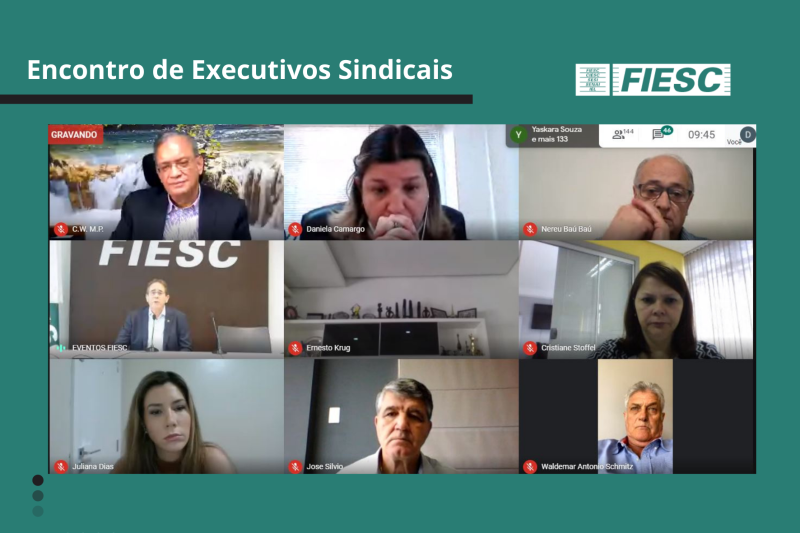 Encontro on-line foi realizado nesta segunda-feira, dia 28