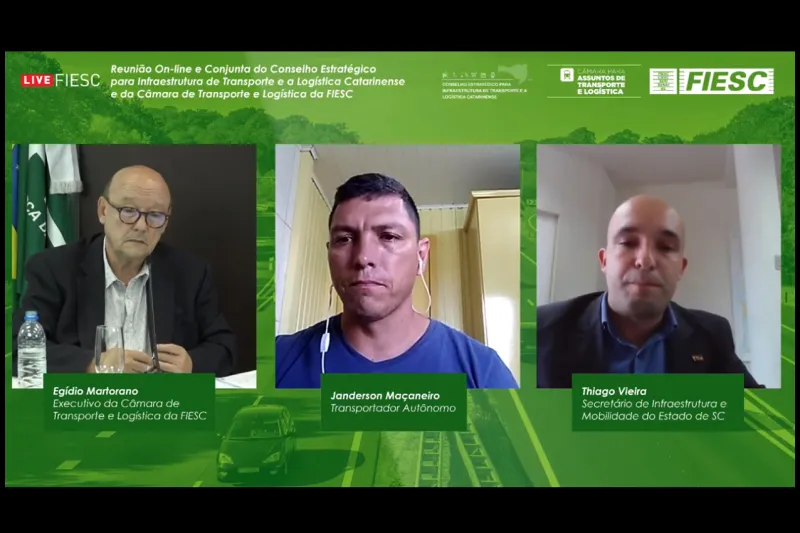 Evento debateu entraves de transporte (reprodução)