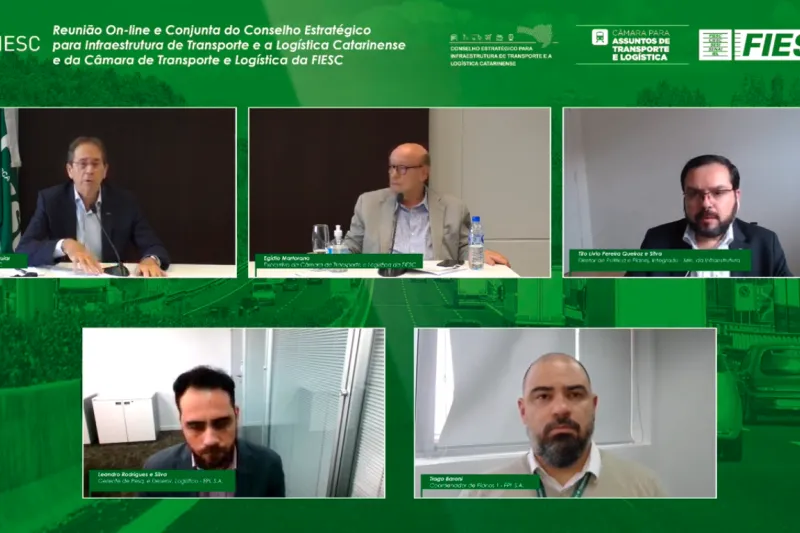 Reunião contou com a participação de representantes do Ministério da Infraestrutura (Foto: reprodução)