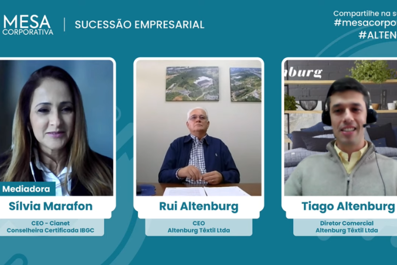 Na Altenburg transição está sendo de pai para filho