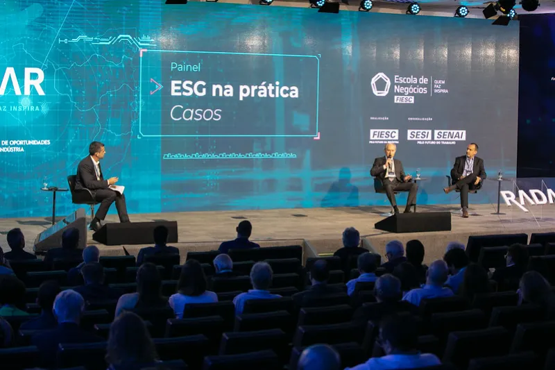 ESG na prática, com participação da Rudolph, Ciser e JBS. Foto: Filipe Scotti