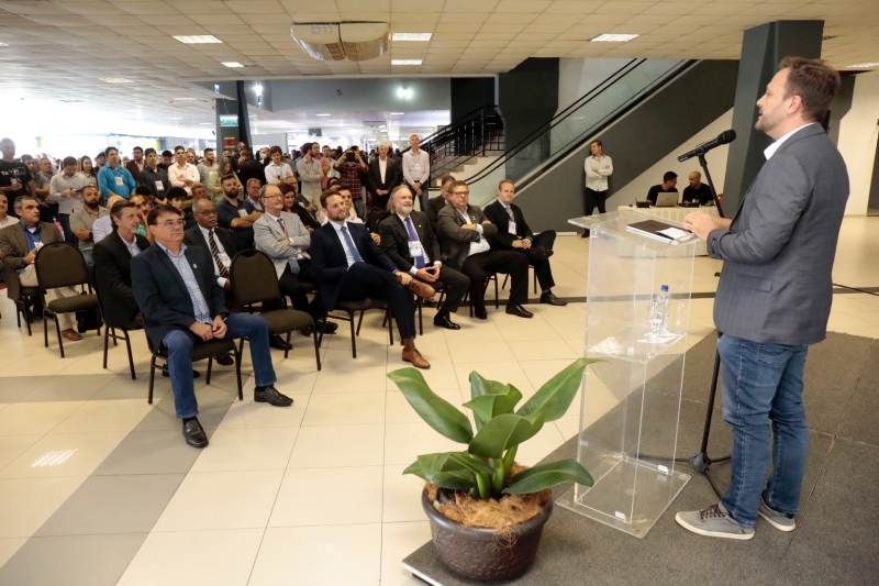 Feira é realizada em Joinville (foto: Rogério da Silva)