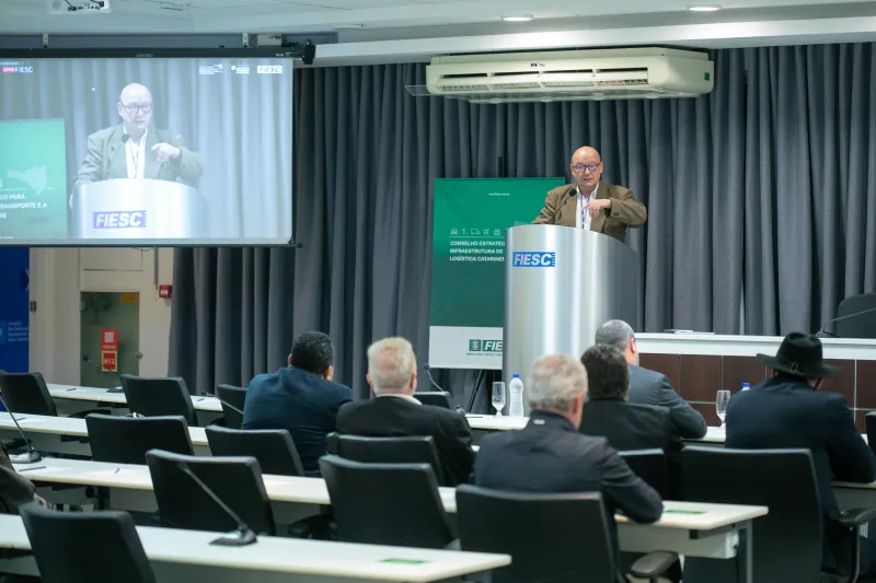 Na FIESC, concessionária apresenta propostas para Malha Sul da rede ferroviária