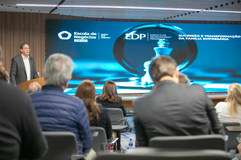 Aguiar destacou que qualificar sucessores é vital para o negócio. Foto: Filipe Scotti  