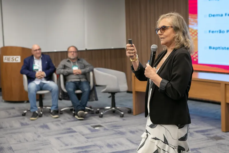 Carmem Ferrão, do grupo Lins Ferrão. Foto: Filipe Scotti
