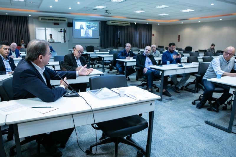 Reunião foi realizada na FIESC, em Florianópolis (foto: Filipe Scotti)