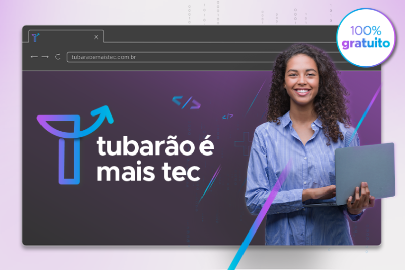 ‘Tubarão É Mais Tec’ vai formar jovens e adultos para o setor de TI