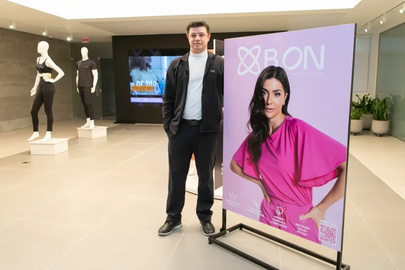 Evandro Marcon, diretor da B.ON. Marca possui 280 artigos. Foto: Filipe Scotti 