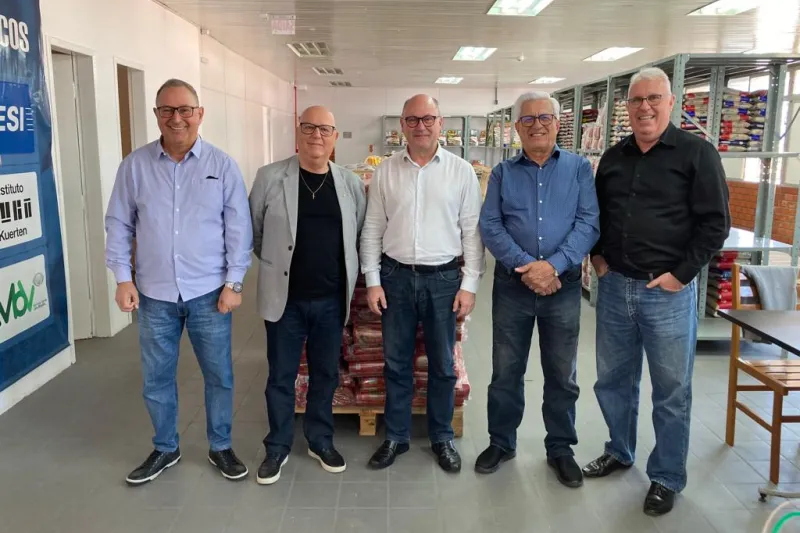 Diretoria executiva do Banco de Alimentos de Santa Catarina