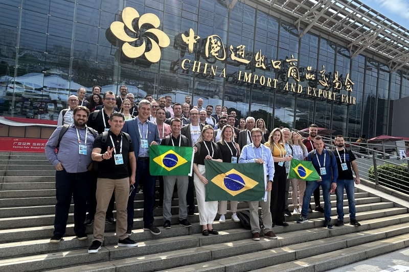 Missão empresarial liderada pela FIESC participa da Feira de Cantão, na China