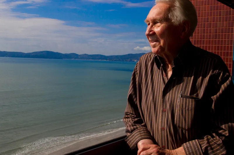 Willy Egon Frey em foto de 2014 para a revista Indústria & Competitividade (foto: Edson Junkes/Arquivo Fiesc)