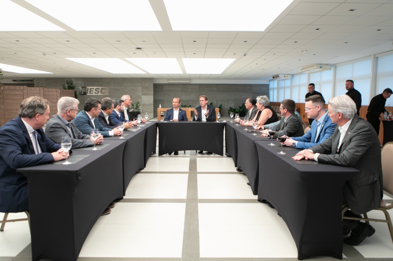 Em encontro com o governador, setor empresarial valoriza manutenção do ICMS