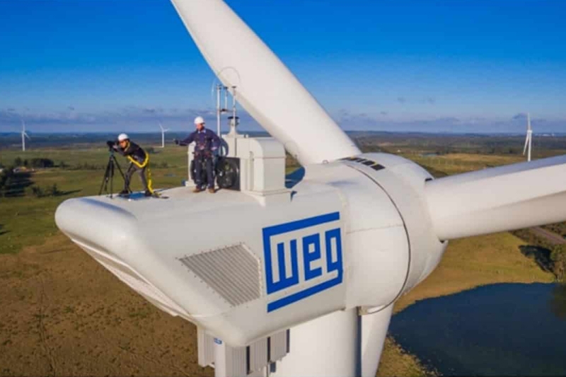 WEG irá interromper produção de turbinas eólicas em Jaraguá do Sul, diz jornal