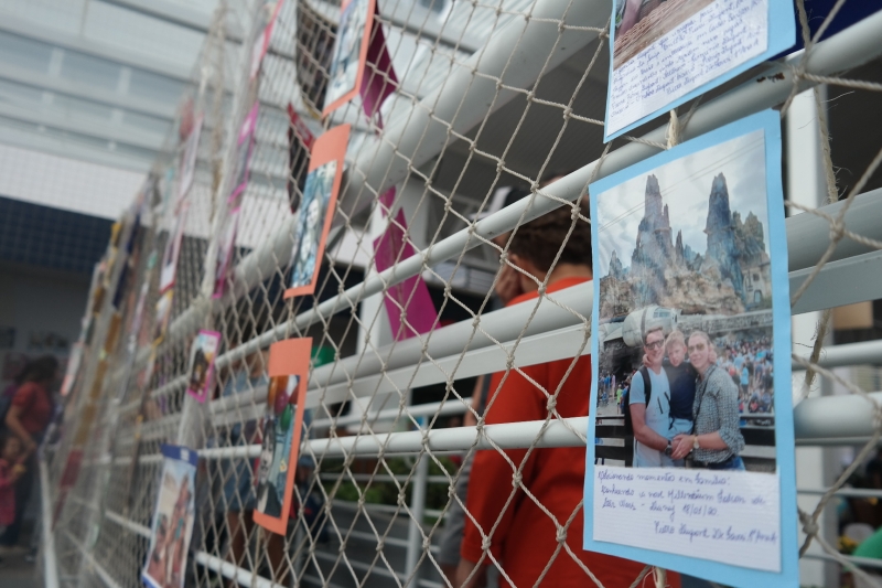 Atividades realizadas na Escola SESI em Criciúma. Foto: Georgia Gava