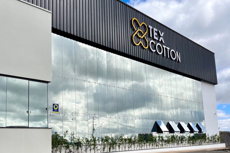 Parque fabril tem 5.500 m² de área construída. Foto: Divulgação/Tex Cotton
