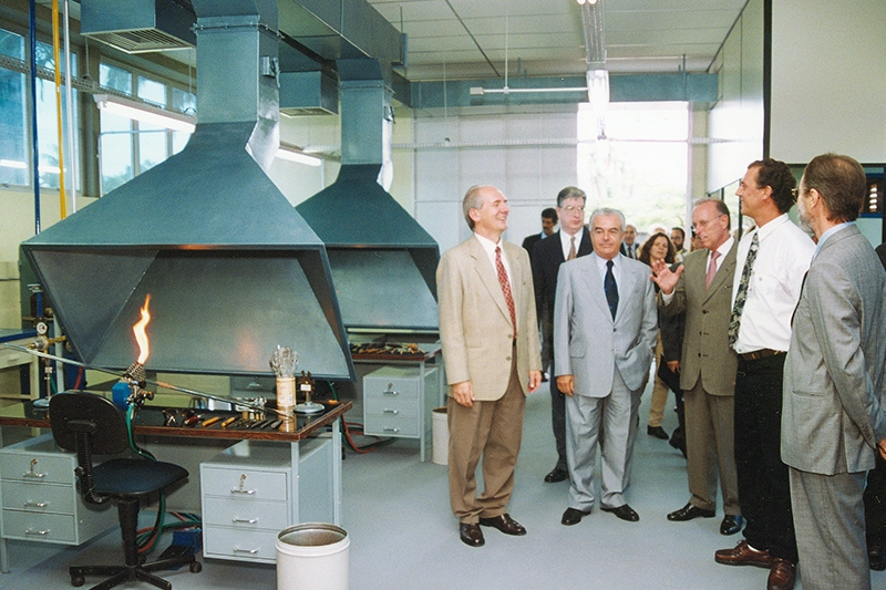 Iniciativas dos anos 1990 integraram o nascente ecossistema de inovação que atualmente é consolidado em SC - Foto: Acervo cultural FIESC