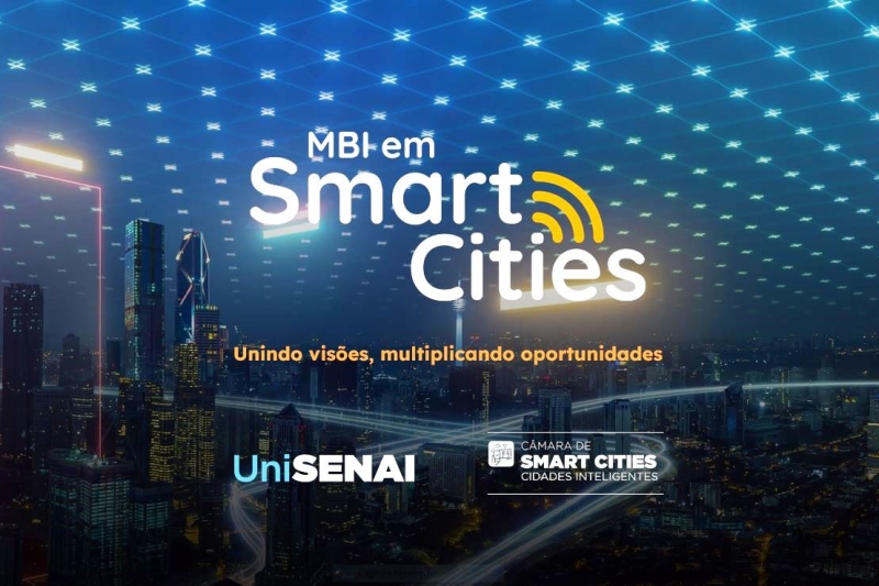 UniSENAI lança nesta sexta (9) nova turma do MBI em cidades inteligentes