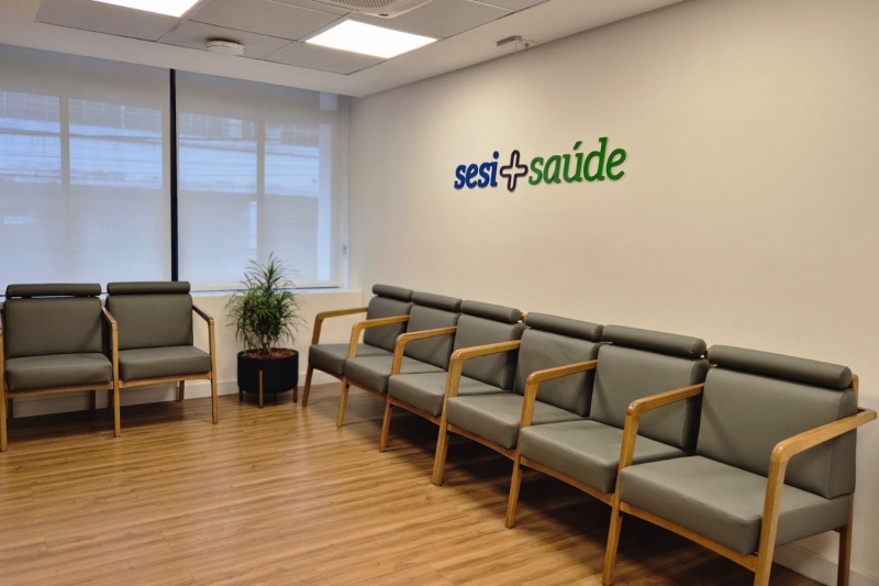 Clínica SESI +Saúde fica na Rua Angelo Dias, 72, Centro (Divulgação)